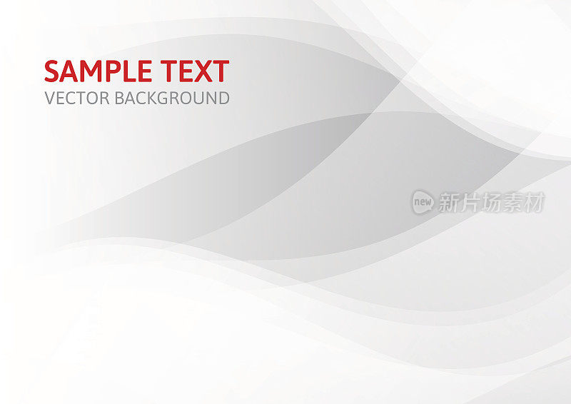 gray abstract wave background with place for your text